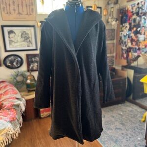 Haute Monde Black Heather Coat